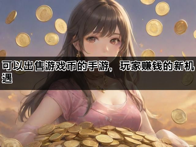 可以出售游戏币的手游，玩家赚钱的新机遇