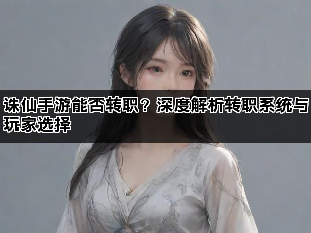 诛仙手游能否转职？深度解析转职系统与玩家选择