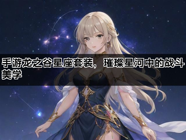 手游龙之谷星座套装,璀璨星河中的战斗美学 手游龙之谷星座套装,璀璨星河中的战斗美学