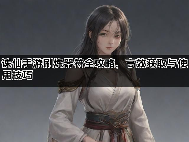 诛仙手游刷炼器符全攻略，高效获取与使用技巧