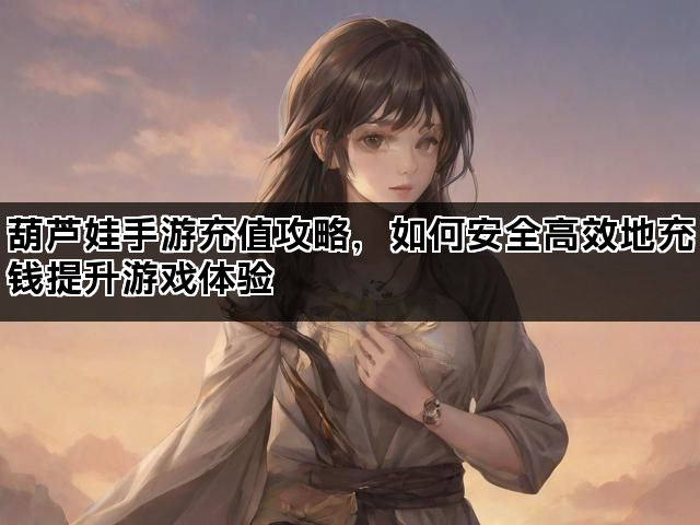 葫芦娃手游充值攻略，如何安全高效地充钱提升游戏体验