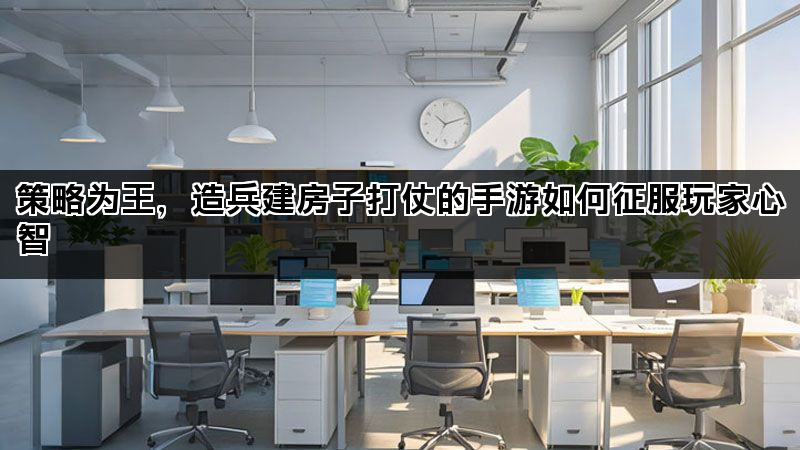 策略为王，造兵建房子打仗的手游如何征服玩家心智
