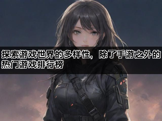 探索游戏世界的多样性，除了手游之外的热门游戏排行榜