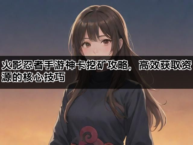 火影忍者手游神卡挖矿攻略,高效获取资源的核心技巧 火影忍者手游神卡挖矿攻略,高效获取资源的核心技巧