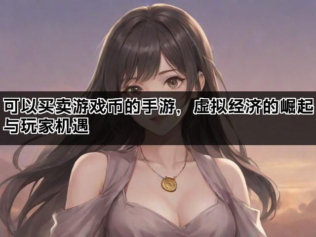 可以买卖游戏币的手游，虚拟经济的崛起与玩家机遇