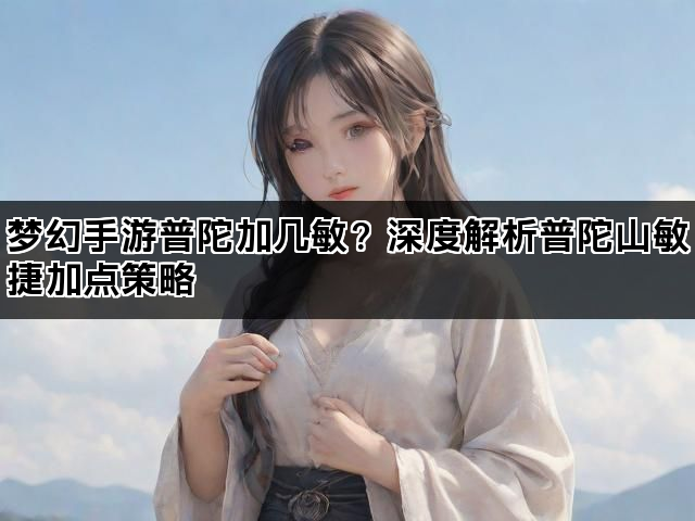 梦幻手游普陀加几敏？深度解析普陀山敏捷加点策略