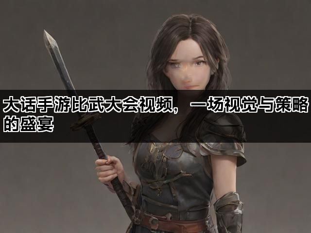 大话手游比武大会视频，一场视觉与策略的盛宴