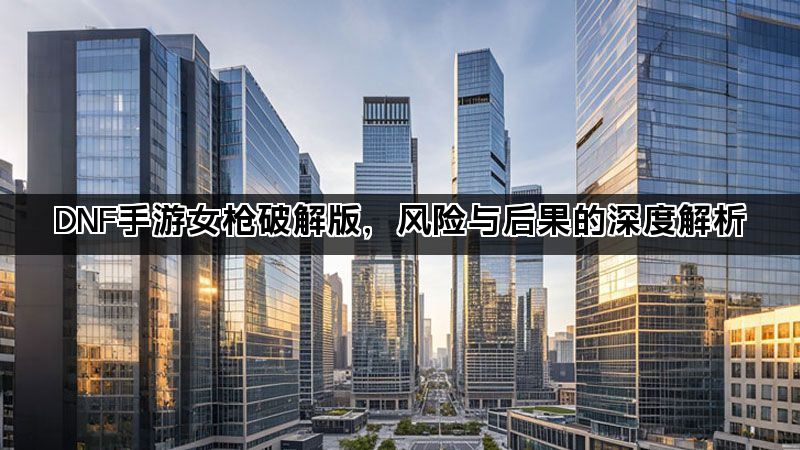 DNF手游女枪破解版，风险与后果的深度解析