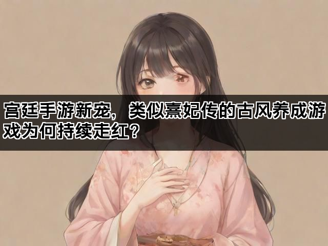 宫廷手游新宠，类似熹妃传的古风养成游戏为何持续走红？