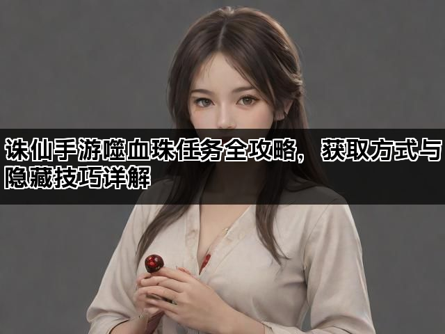 诛仙手游噬血珠任务全攻略，获取方式与隐藏技巧详解
