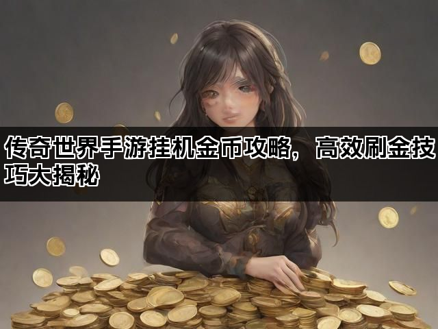 传奇世界手游挂机金币攻略，高效刷金技巧大揭秘