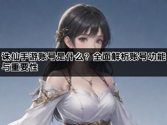 诛仙手游账号是什么？全面解析账号功能与重要性