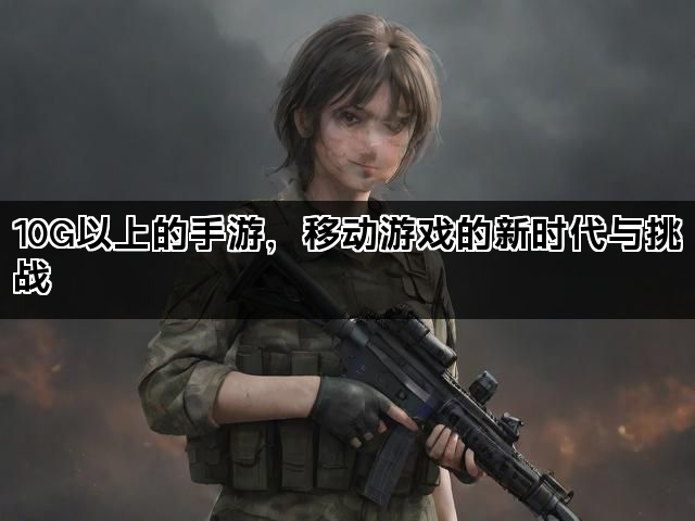 10G以上的手游，移动游戏的新时代与挑战