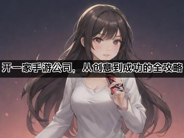 开一家手游公司，从创意到成功的全攻略