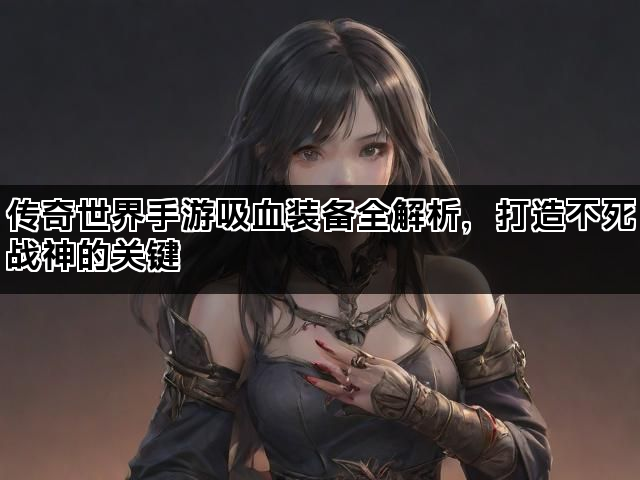 传奇世界手游吸血装备全解析，打造不死战神的关键