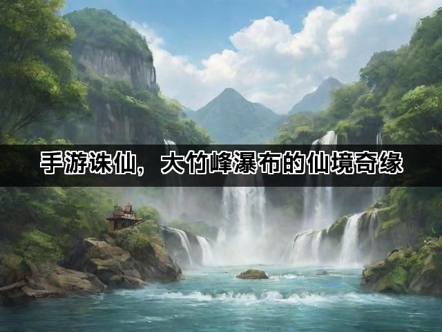 手游诛仙，大竹峰瀑布的仙境奇缘