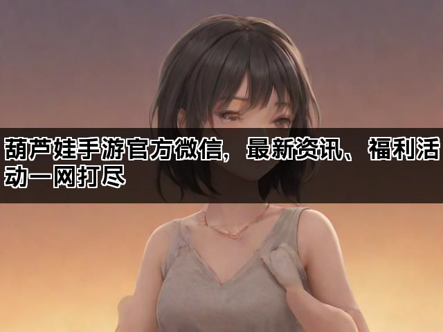 葫芦娃手游官方微信，最新资讯、福利活动一网打尽