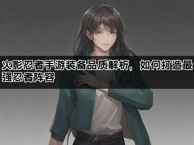 火影忍者手游装备品质解析,如何打造最强忍者阵容 火影忍者手游装备品质解析,如何打造最强忍者阵容