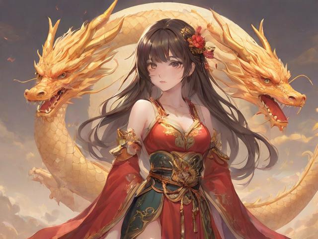 问道手游龙凤呈祥服，祥瑞降临，共赴仙途