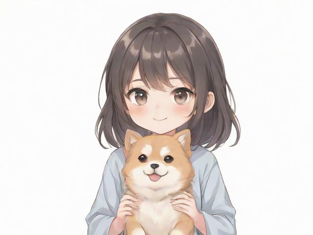 问道手游乖乖狗卡，萌宠相伴，问道无忧