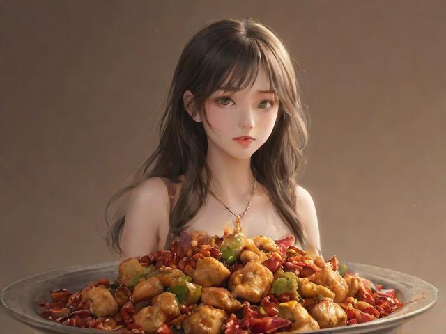 倩女幽魂手游与辣子鸡，一场虚拟与味觉的跨界盛宴