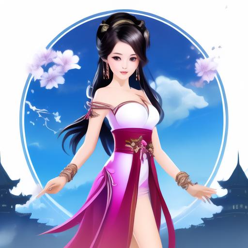 倩女幽魂手游中的女性角色，古典美学与现代游戏设计的完美融合