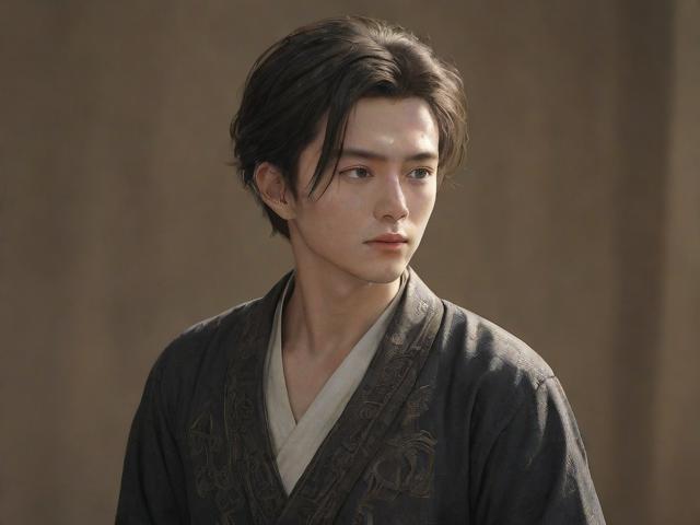 倩女手游男方士拓本图，古典美学与游戏艺术的完美融合