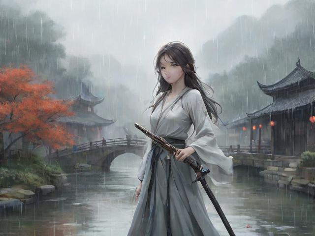倩女幽魂手游，一川烟雨，江湖如梦