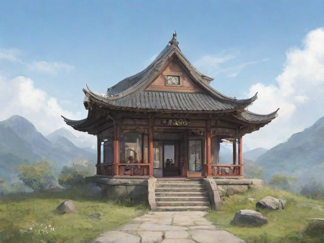 问道手游居所布置图，打造你的专属修仙天地