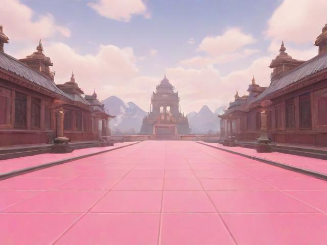 神武手游中的粉红色地板，视觉美学与游戏体验的完美融合