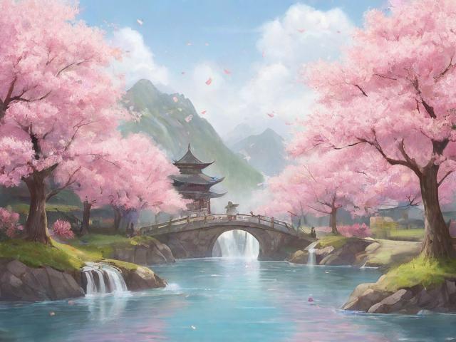 倩女幽魂手游青丘桃源，仙侠世界的唯美秘境