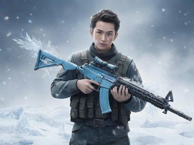 穿越火线手游凝霜武器解析，冰封战场的致命美学