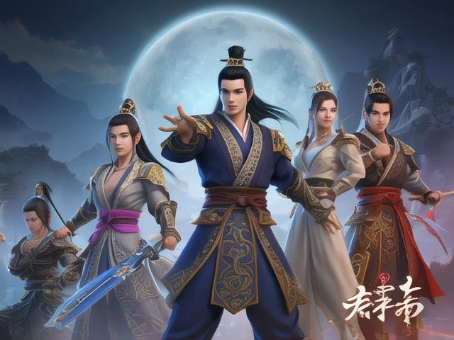 天龙八部手游,指尖江湖,璀璨发光