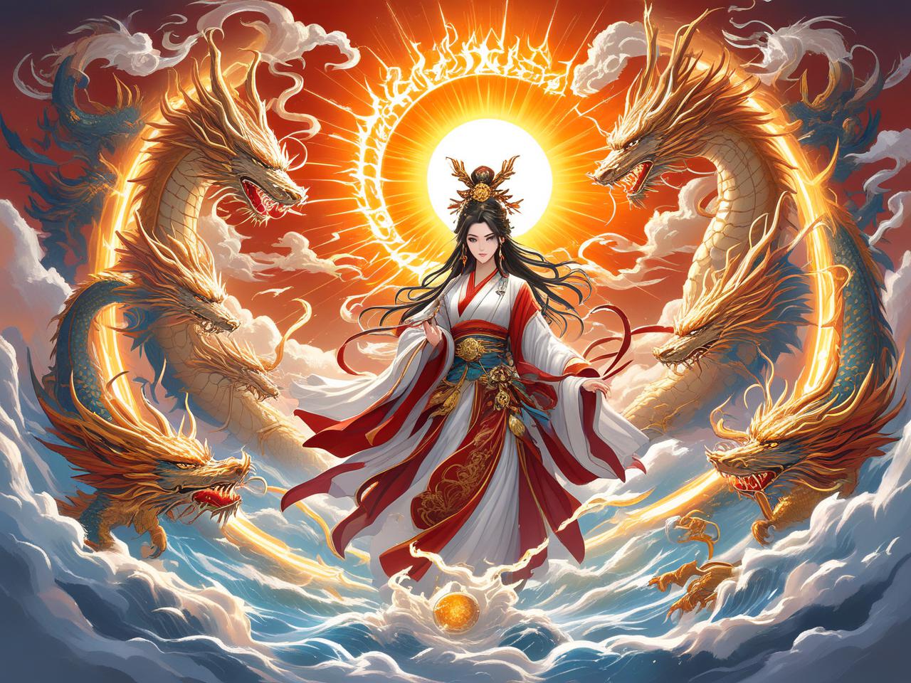 轩辕传奇手游，羲和驭日—神话与策略的完美融合