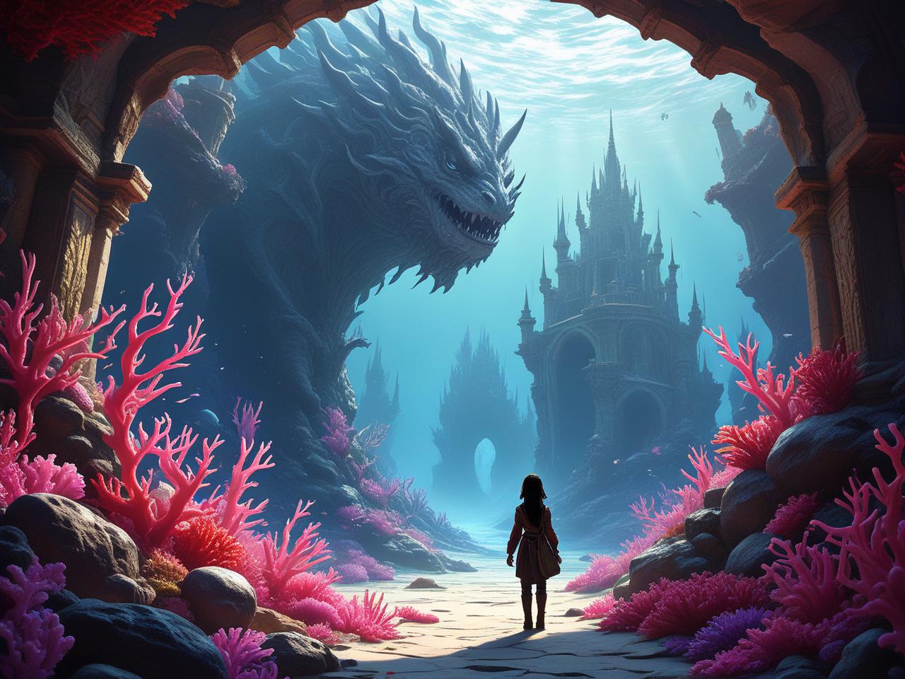 梦幻手游海底蜃影秘境，探索神秘深海世界的奇幻冒险